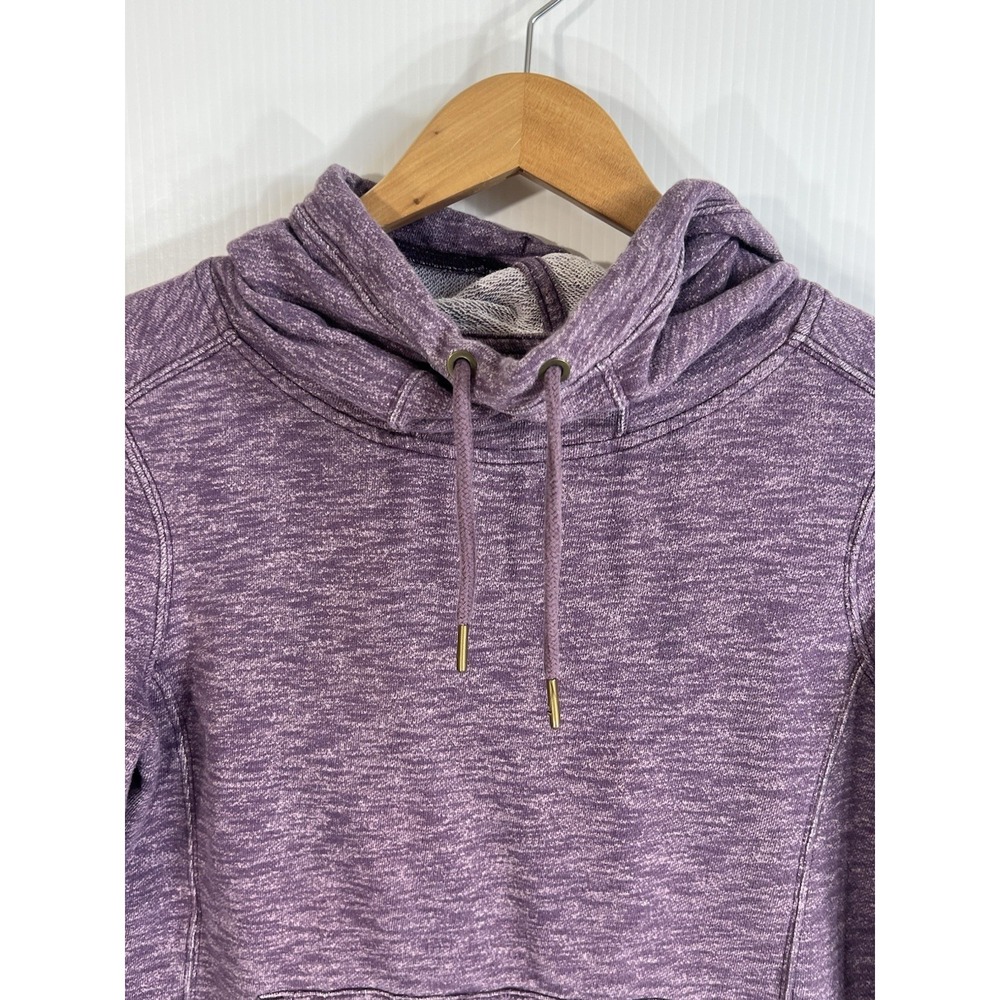 Carhartt Women's Newberry Hoodie Size Small Heather Purple Cotton Blend Pocket - Picture 4 of 10
